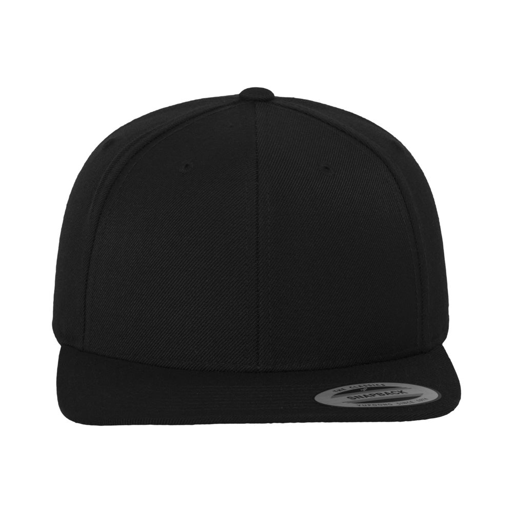 Yupoong - Kids 6-12 Snapback - Black - capstore.dk